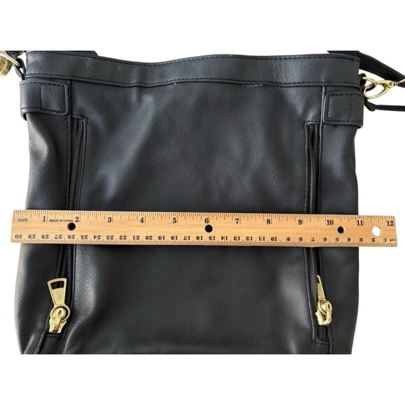 Browning Concealed Carry Black Shoulder Bag Easy Access Gun Holder Vegan Leather - Picture 10 of 14